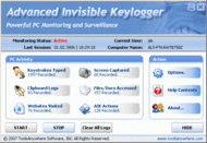 Advanced Invisible Keylogger screenshot